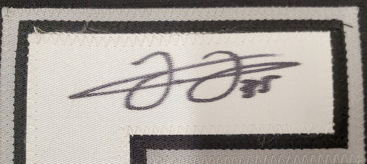 Chicago White Sox Frank Thomas Signed Black Jersey Beckett BAS
