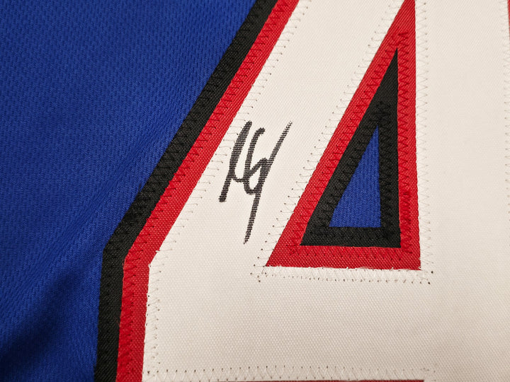 Buffalo Bills James Cook Signed Blue Jersey Beckett BAS Witness