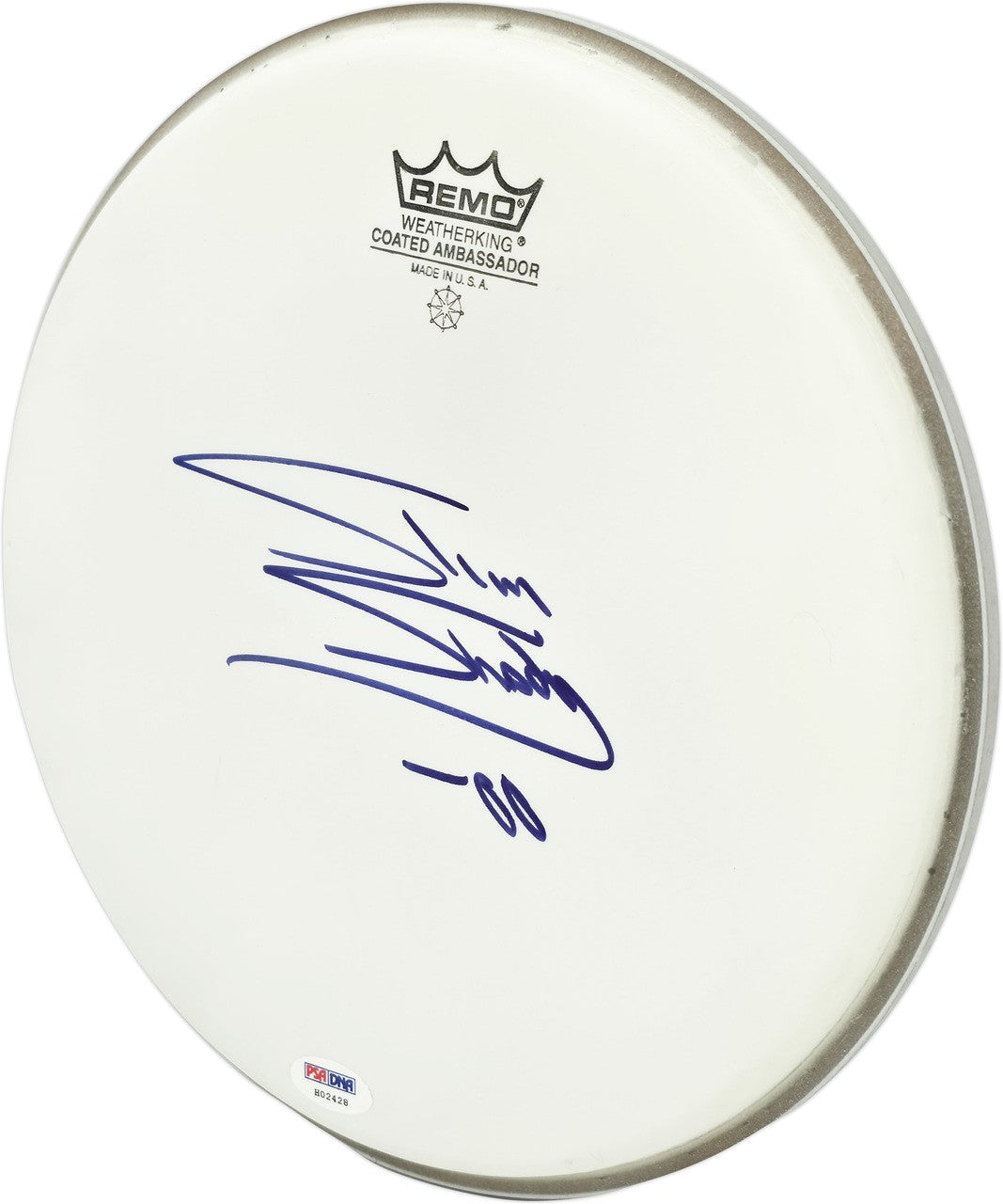 Eminem "Slim Shady" Signed 10.5x10.5 Drumhead Auto GM 10 PSA/DNA #H02428