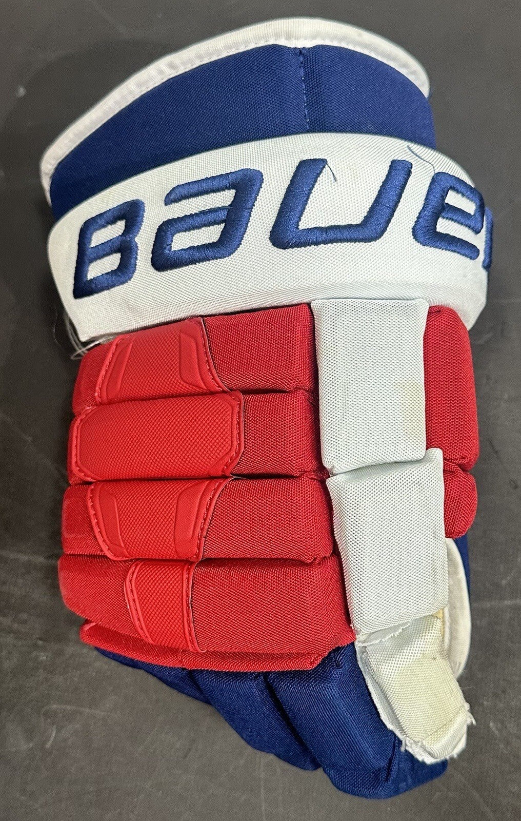 Adam Fox New York Rangers 2022 Game Used Bauer Nexus Gloves Pair Fanatics COA
