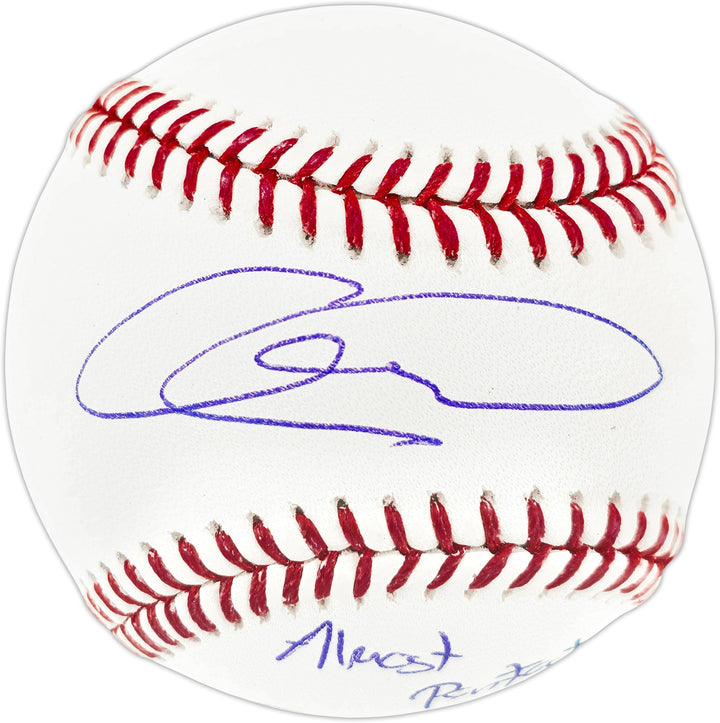 Armando Galarraga Signed MLB Baseball Almost Perfect 6-2-10 JSA