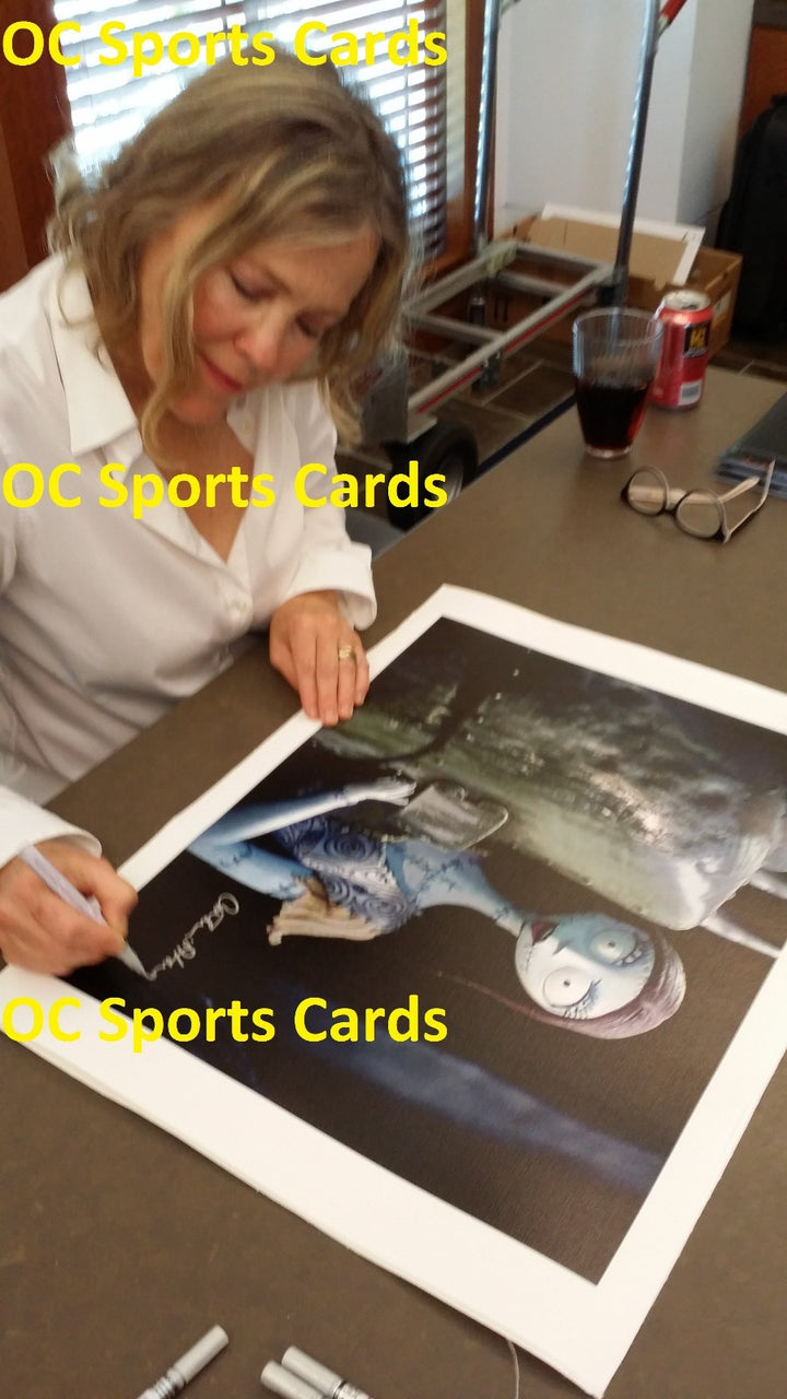 Catherine O'Hara Signed Nightmare Before Christmas 16x20 Canvas Photo PSA/DNA B
