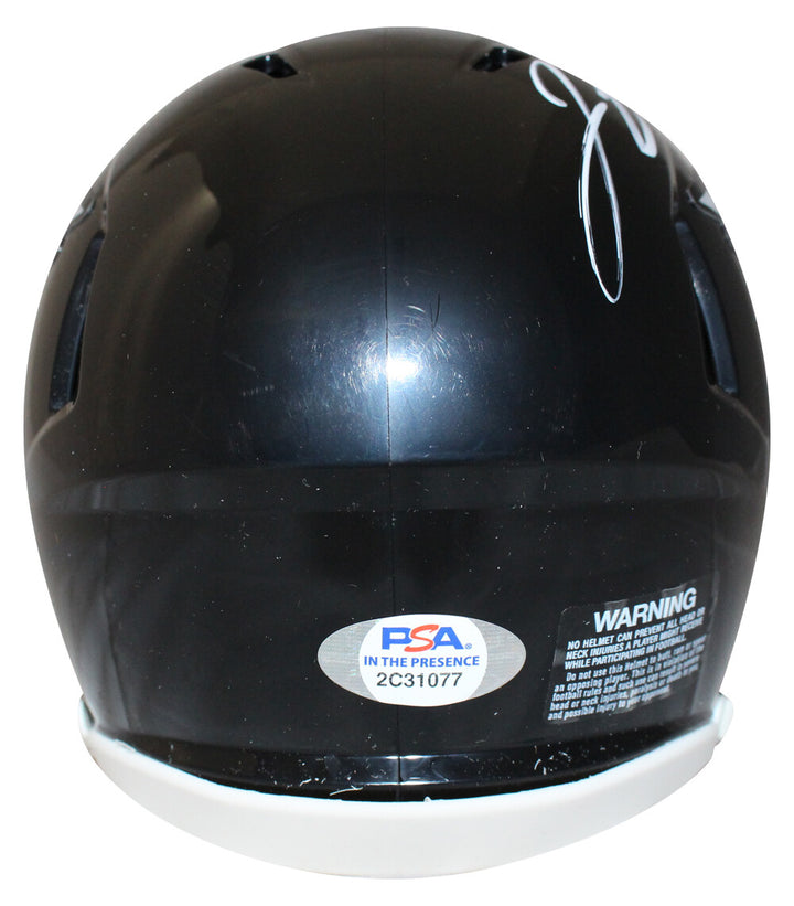 Jake Elliott Signed Philadelphia Eagles 2022 Alternate Mini Helmet PSA 40445