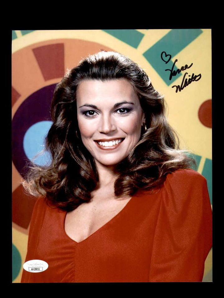 Vanna White JSA Coa Signed 8x10 Photograph Autograph