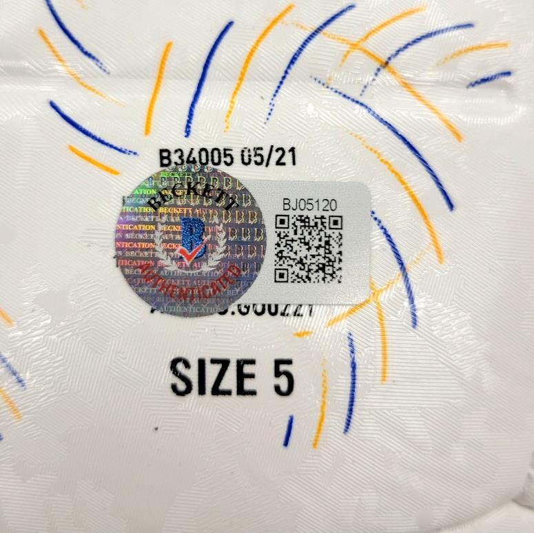 Karim Benzema signed Adidas Real Madrid Soccer Ball autograph (C) ~ Beckett BAS