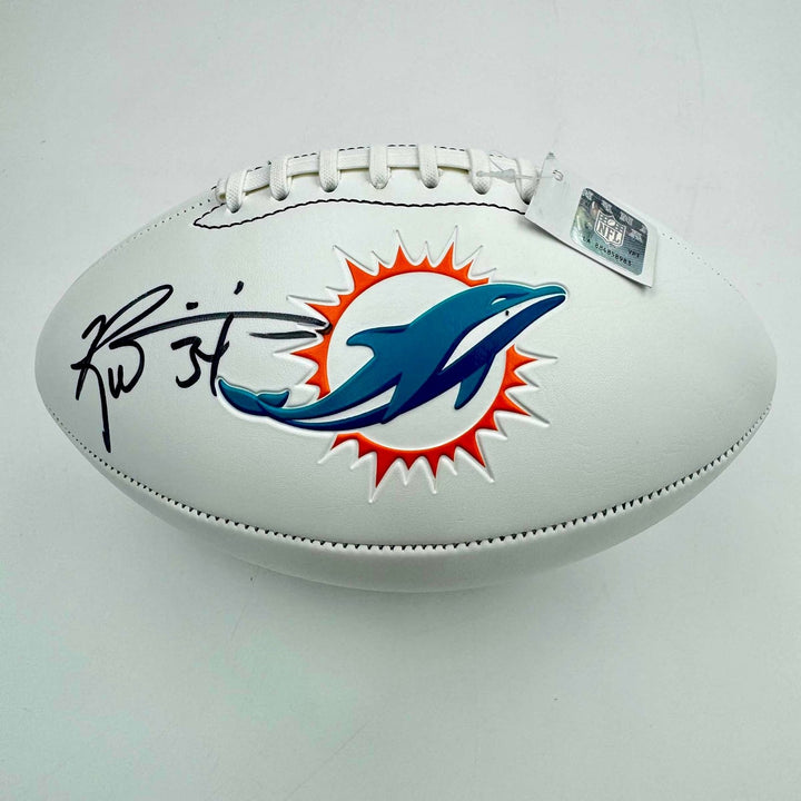 Autographed/Signed Ricky Williams Miami Dolphins FS Logo Fanatics COA