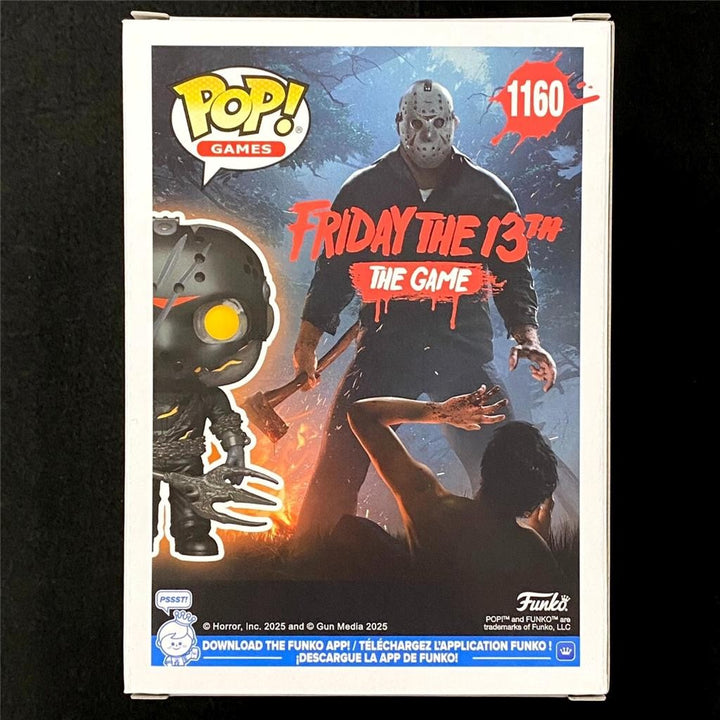 Tom Savini signed Jason Friday the 13th Funko Pop! #1160 white autograph JSA