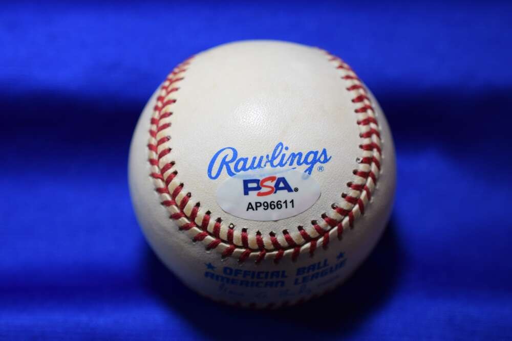Jim Rice PSA DNA Autograph American League OAL Signed Baseball Red Sox