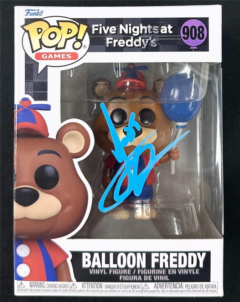 Josh Hutcherson signed Five Nights Balloon Freddy Funko Pop! auto Beckett BAS