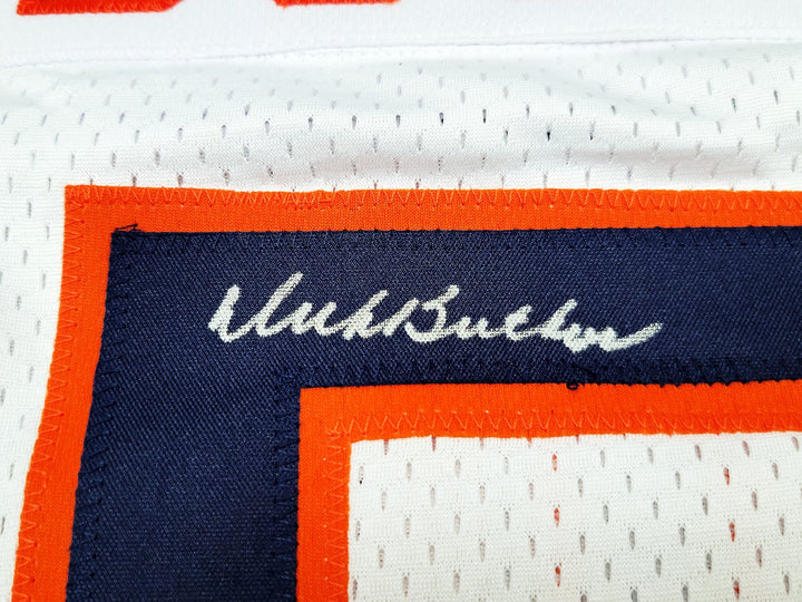Chicago Bears Dick Butkus Autographed Signed White Jersey Beckett Witness
