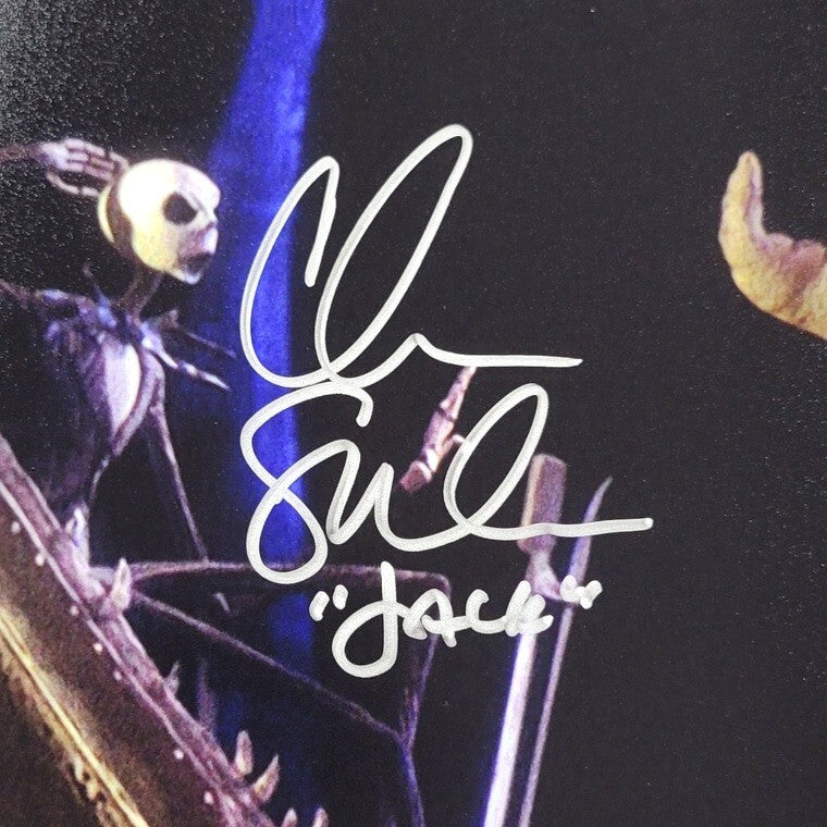Chris Sarandon + Ken Page Signed 8x10 Photo Nightmare Before XMas Beckett BAS 3