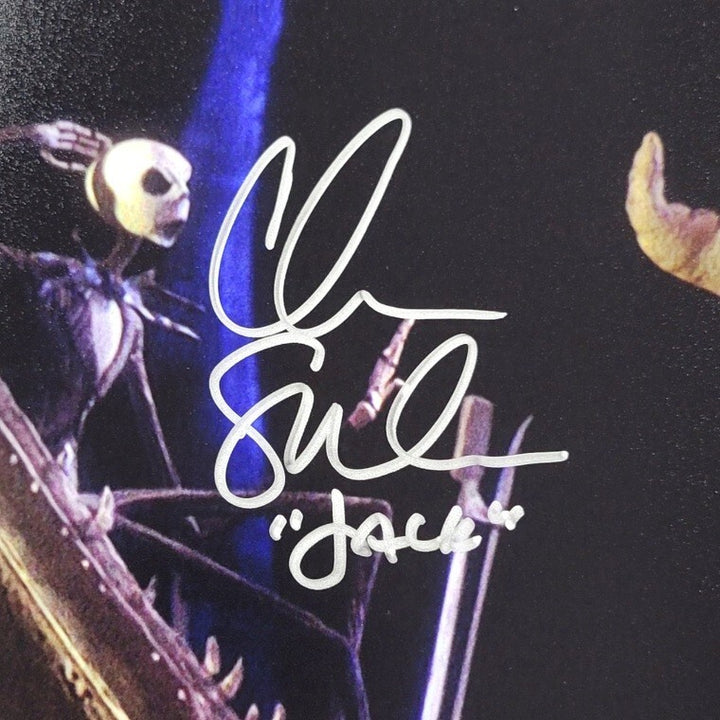 Chris Sarandon + Ken Page Signed 8x10 Photo Nightmare Before XMas Beckett BAS 3