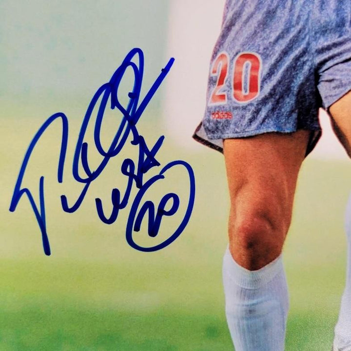 Paul Caligiuri signed USA 8.5x11 photo 1994 World Cup autograph Beckett BAS