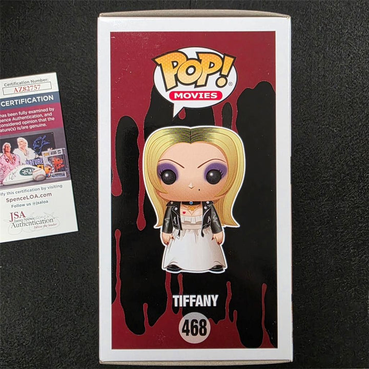 Jennifer Tilly signed Bride of Chucky Tiffany Funko Pop! 468 autograph JSA