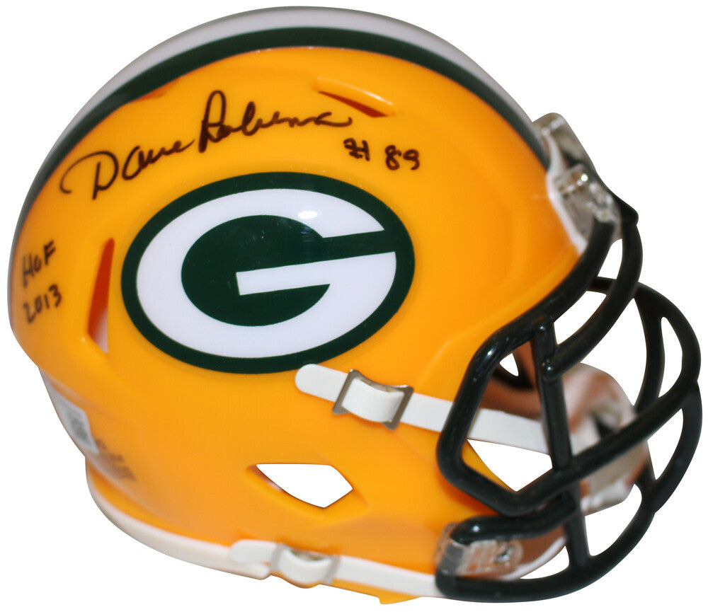 Dave Robinson Autographed Green Bay Packers Speed Mini Helmet BAS 37338