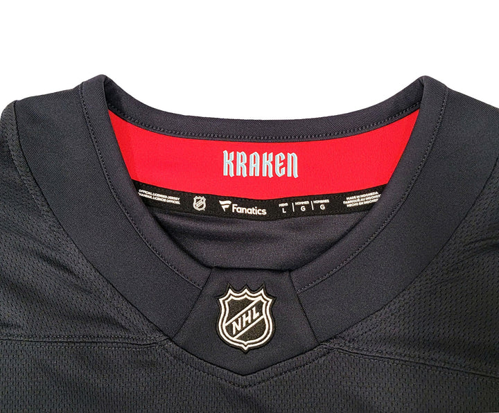 Seattle Kraken Philipp Grubauer Auto Blue Fanatics Jersey Size XL Fanatics Holo