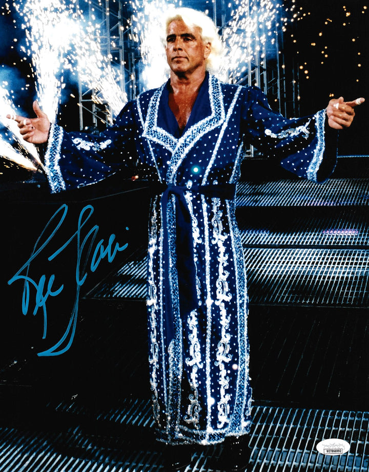Ric Flair Signed 11x14 Photo JSA