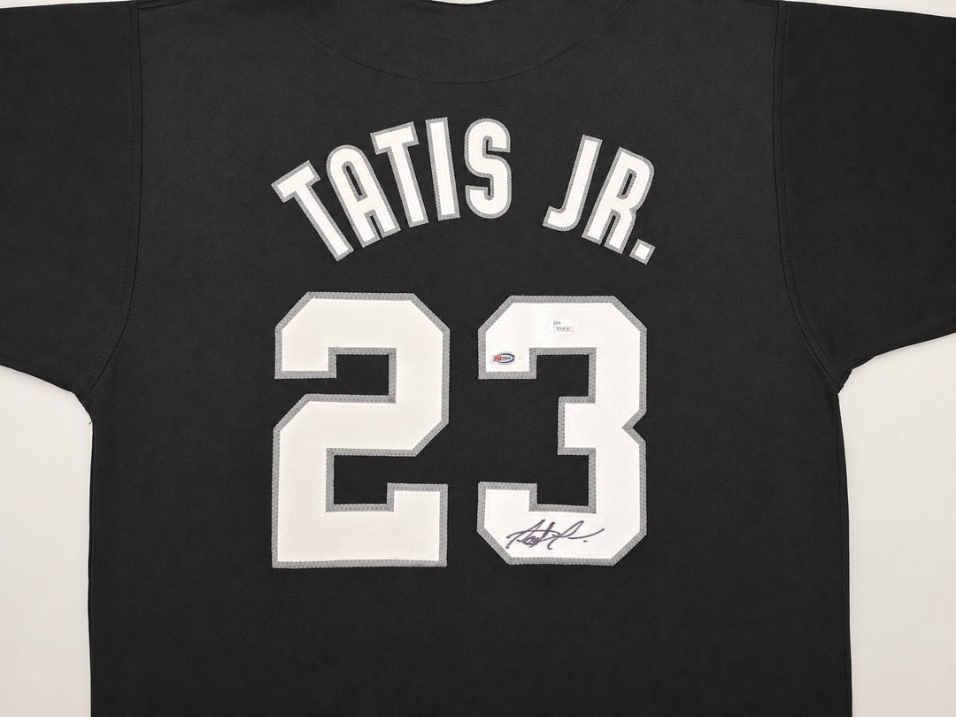 San Diego Padres Fernando Tatis Jr. Signed Black Jersey JSA