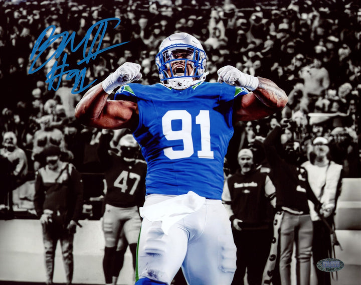 Byron Murphy II Signed 8x10 Photo Seattle Seahawks MCS Holo