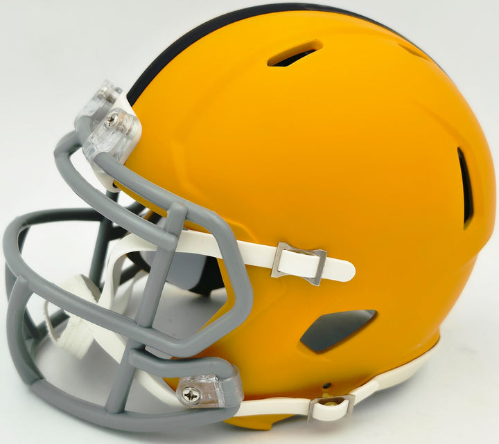 Jack Ham Signed Pittsburgh Steelers Yellow 2025 Alternate Speed Mini Helmet