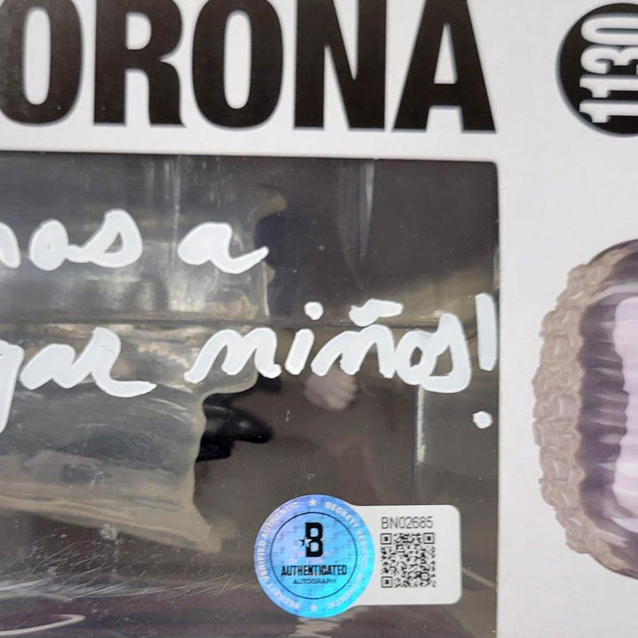 Marisol Ramirez signed RARE INSCRIPTION La Llorona Funko Pop! Figure Beckett BAS