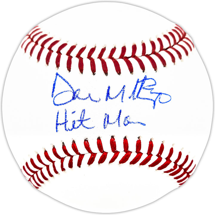 Don Mattingly Auto Signed MLB Baseball New York Yankees "Hit Man" Beckett Wit