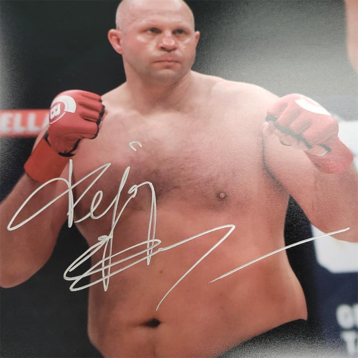 Fedor Emelianenko signed 11x14 Photo #7 UFC MMA autograph ~ Beckett BAS Holo