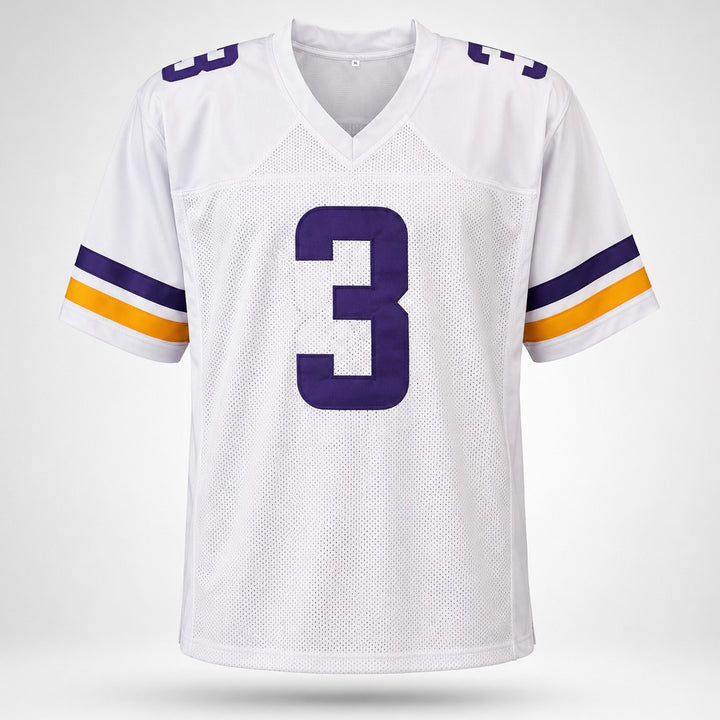 Minnesota Vikings Jordan Addison Signed White Jersey Beckett BAS QR