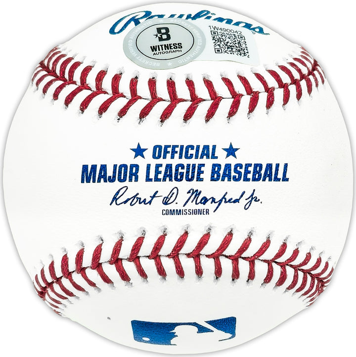 Zac Gallen Signed Official MLB Baseball Arizona Diamondbacks Beckett BAS Witness