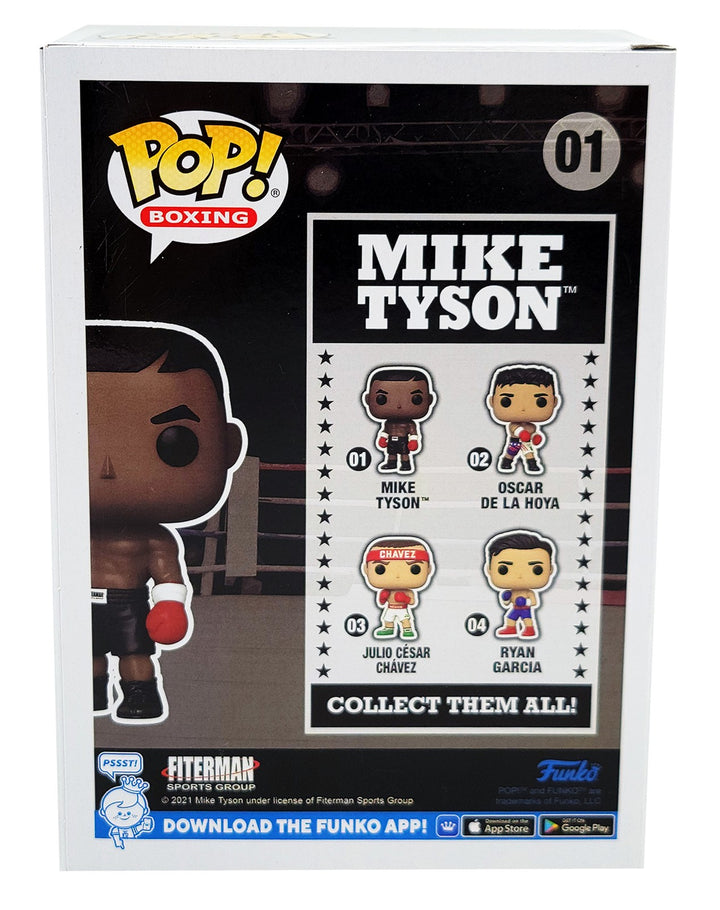 Mike Tyson Autographed Signed Funko Pop Vinyl Figurine Beckett BAS