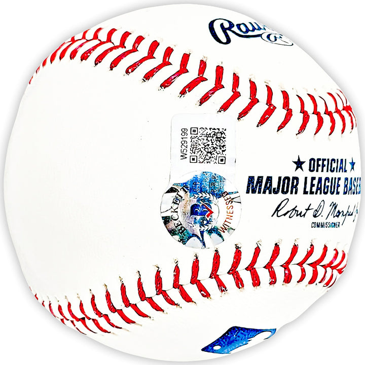 Dave Concepcion Signed Official MLB Baseball Reds "Big Red Machine" Beckett Wit