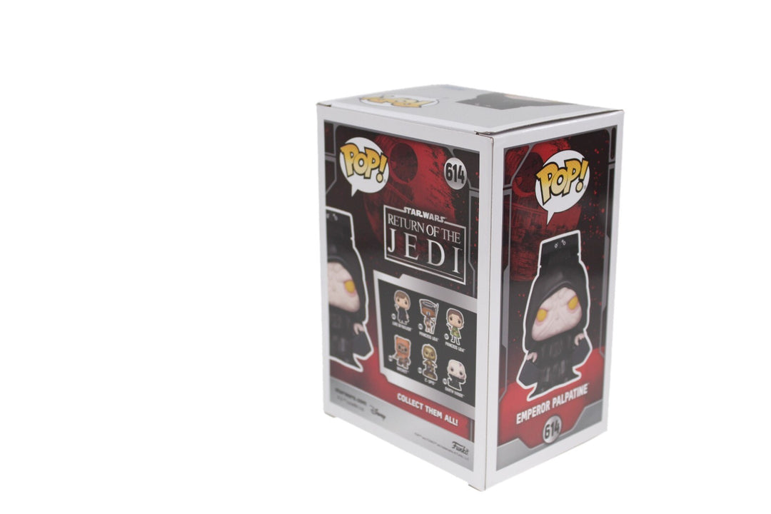 Ian McDiarmid Signed Funko Pop Star Wars Emperor Palpatine 614 JSA COA Autograph