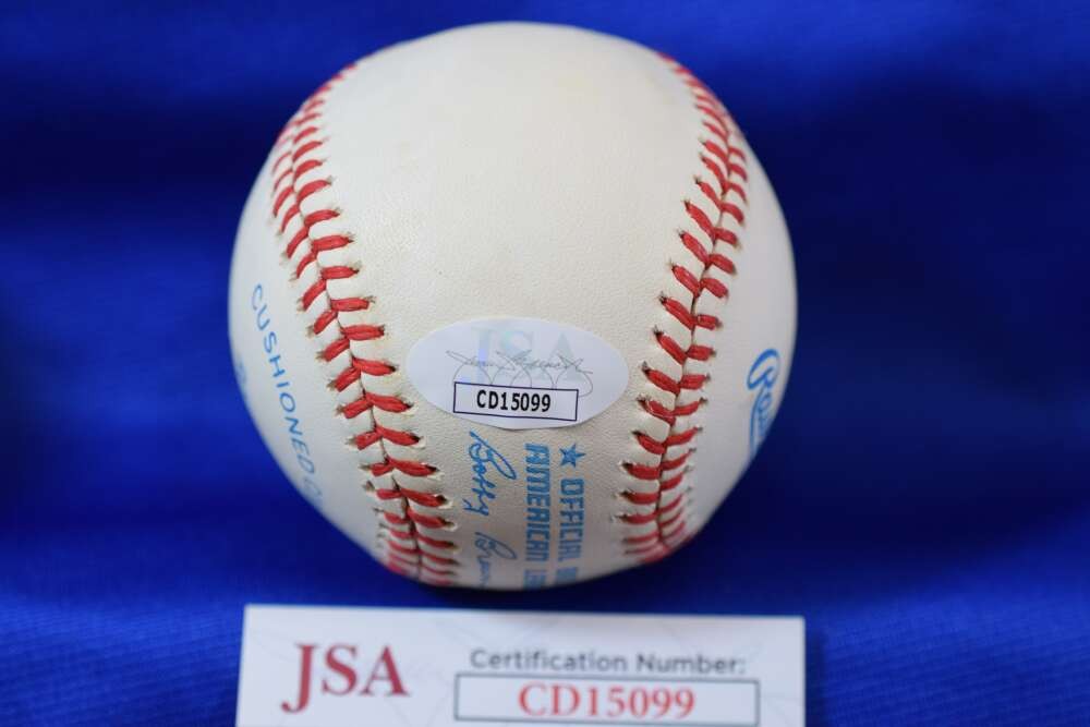Mudcat Grant JSA COA Autograph OAL American League Signed Baseball