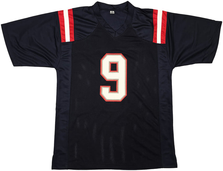 New England Patriots Kayshon Boutte Signed Blue Jersey Beckett Witness