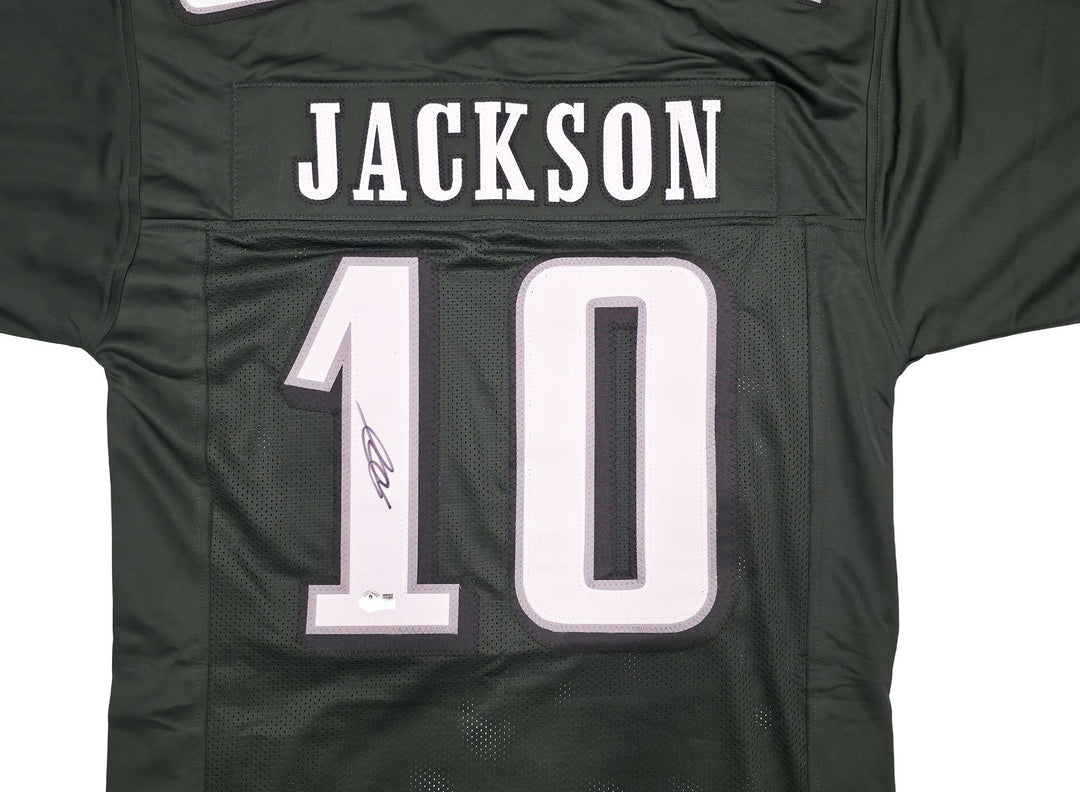 Philadelphia Eagles DeSean Jackson Signed Green Jersey Beckett Wit