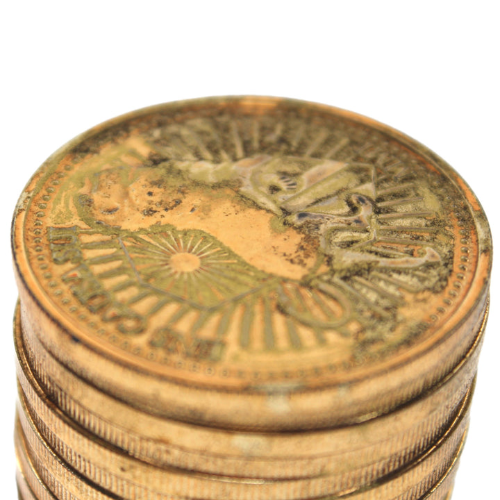 Authentic John Wick Stack of Coins Movie Prop Screen Used Prop Store COA RARE