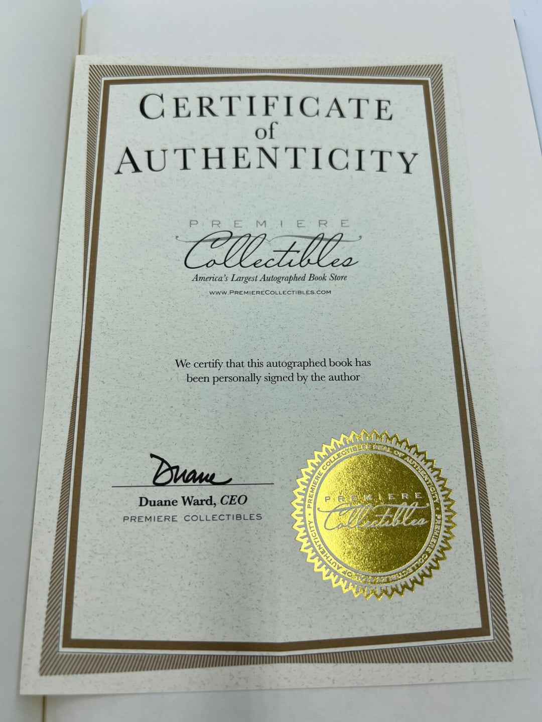 Pete Buttigieg Signed Trust: America's Best Chance Hardcover Book Coa