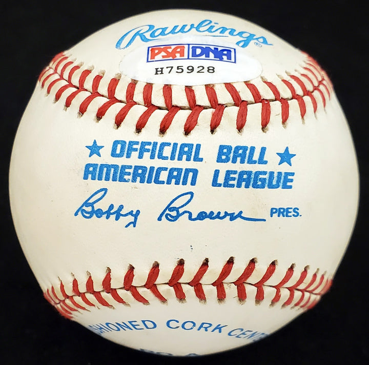 Ken Forsch Signed Official AL Baseball Houston Astros PSA/DNA #H75928