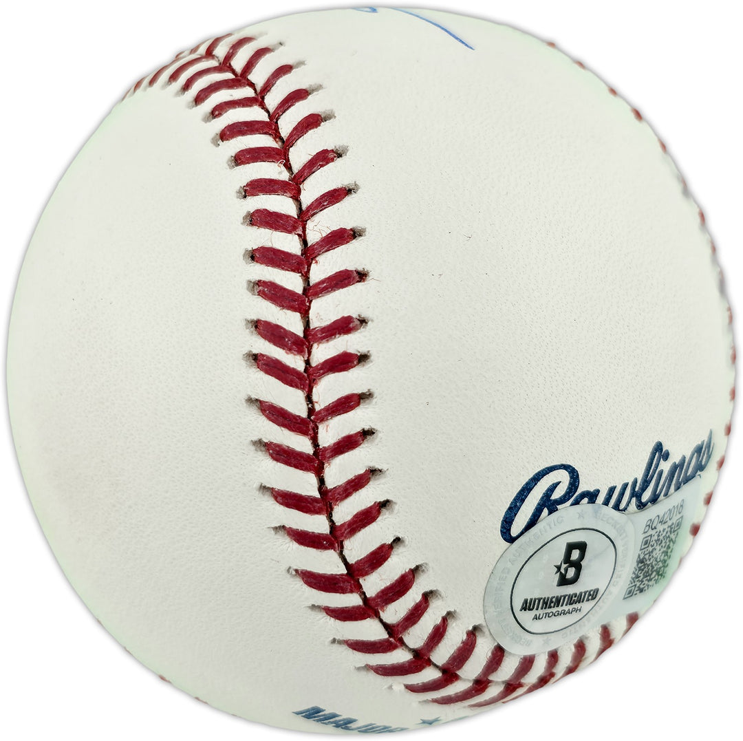Ron Santo Signed MLB Baseball Cubs "69 Cubs" Beckett QR #BQ42018