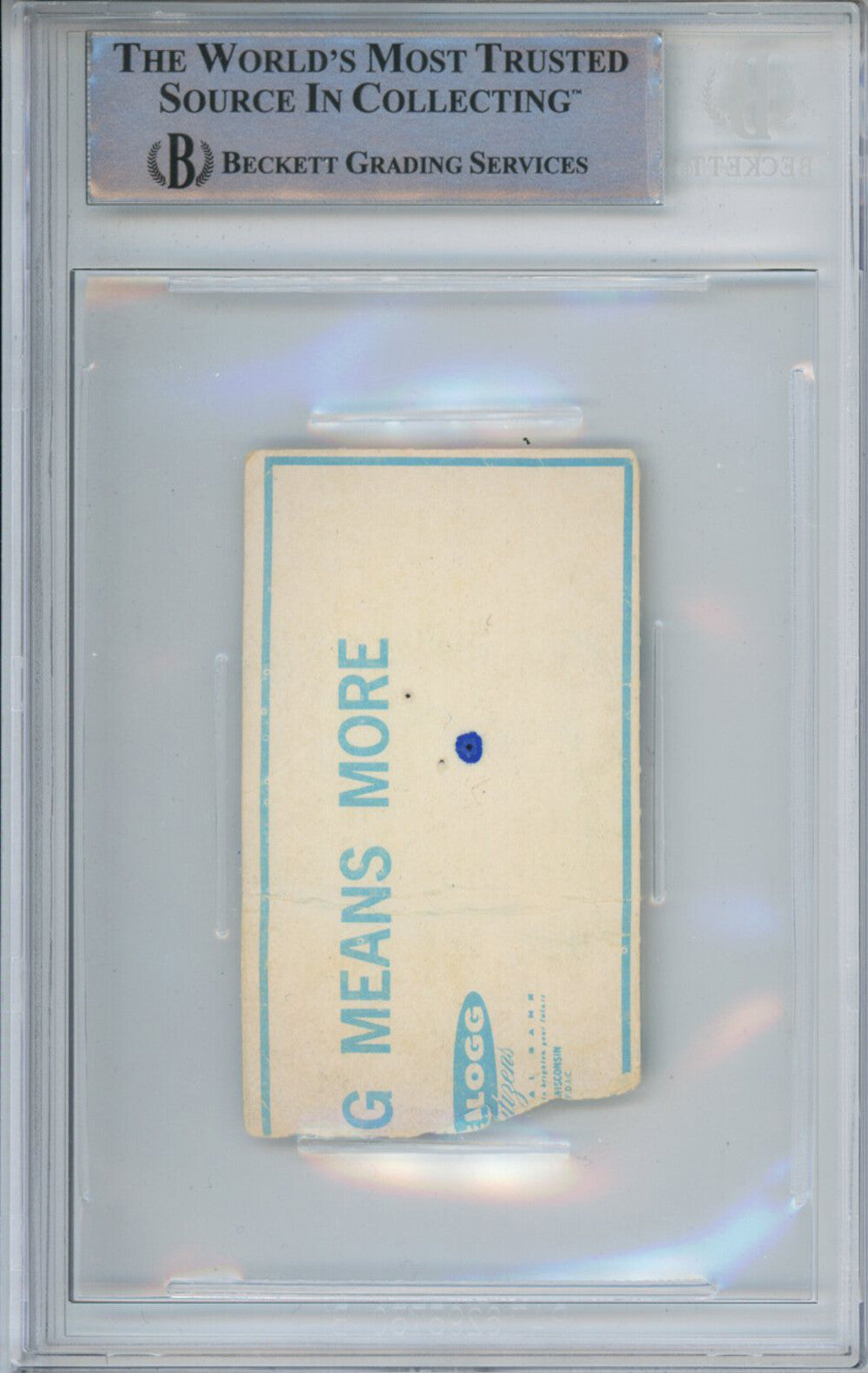 O.J. Simpson Signed 1973 vs Packers Ticket Stub 2003 Rush Yds Beckett Slab 36672