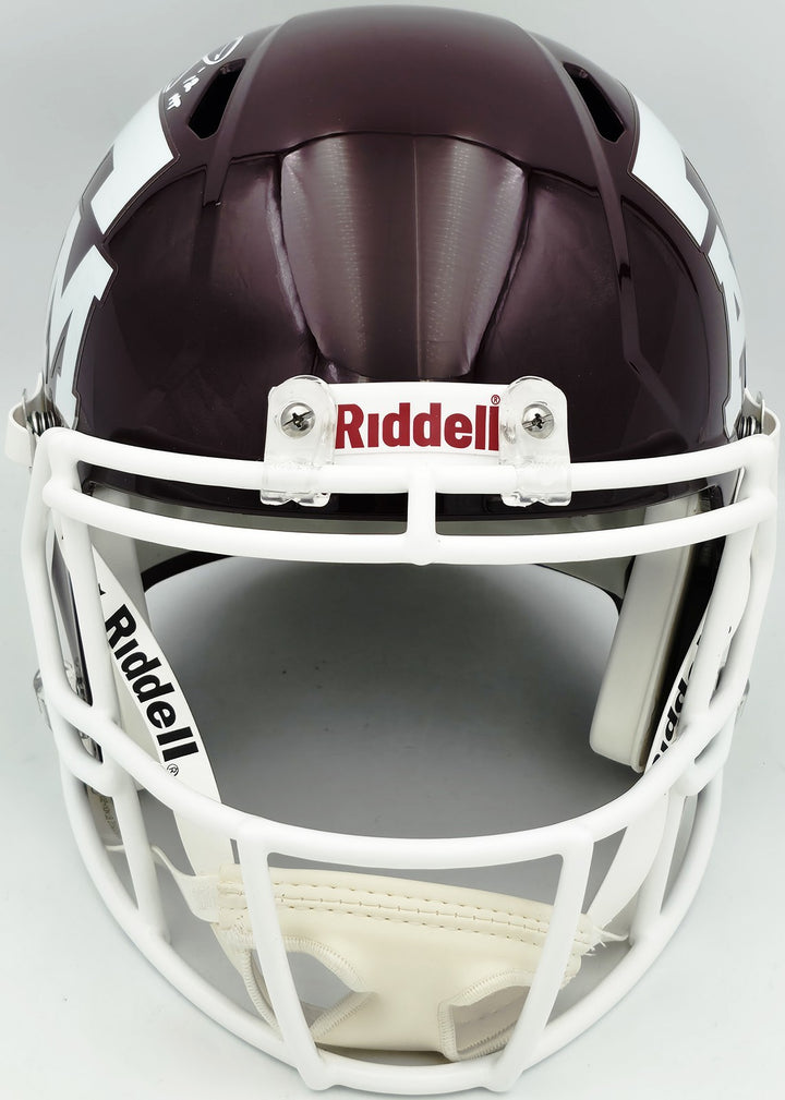 Johnny Manziel Auto Texas A&M Aggies Maroon Full Size Speed Replica Helmet 12 HT