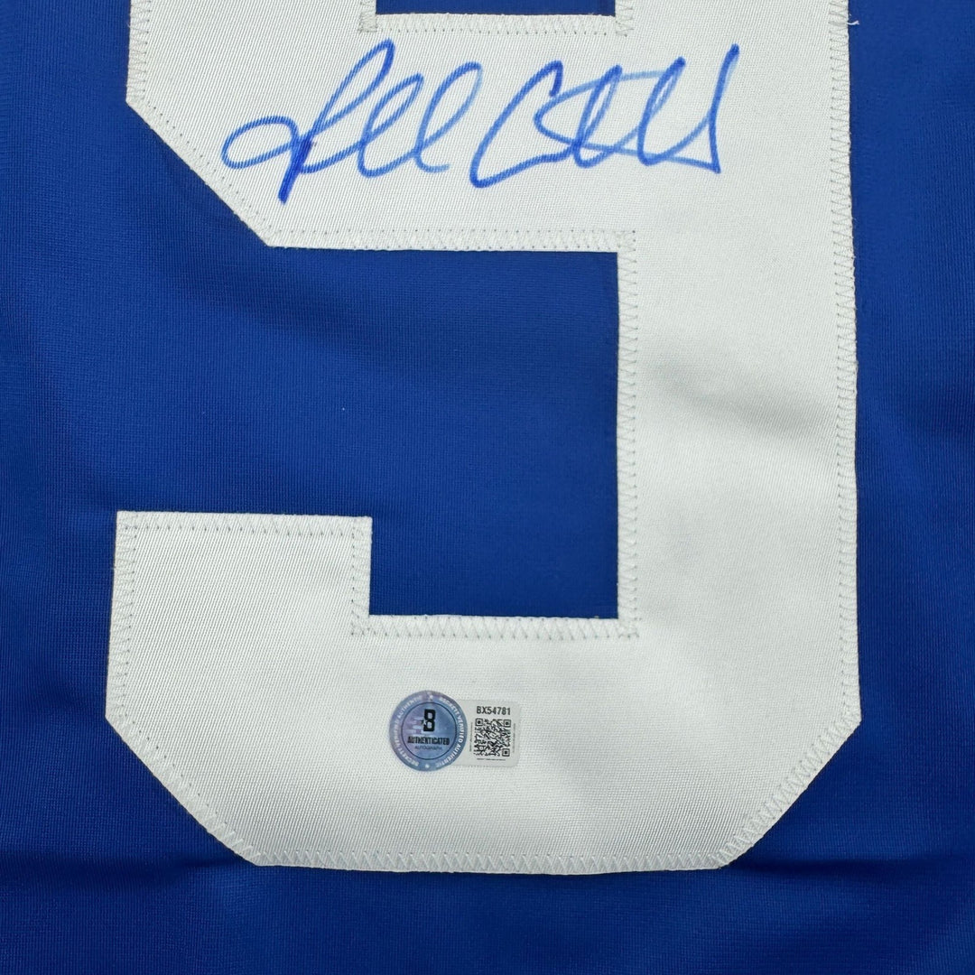 Autographed/Signed Russ Courtnall Toronto Blue Jersey Beckett BAS COA