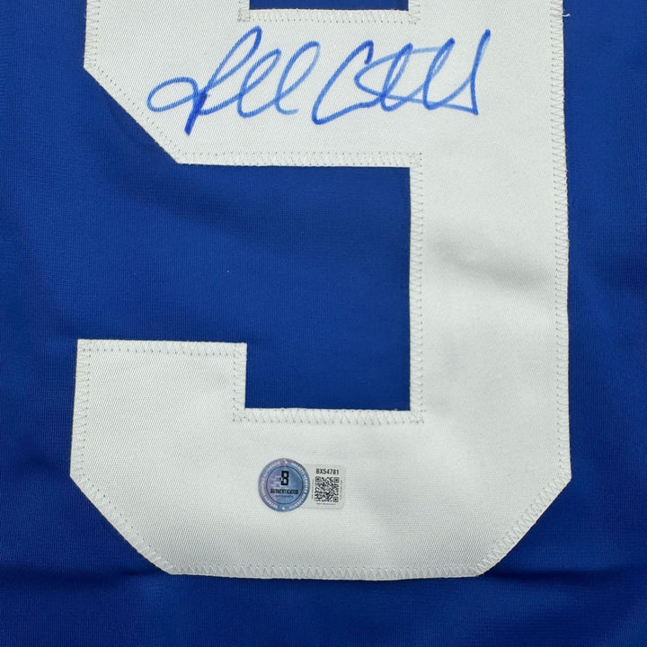 Autographed/Signed Russ Courtnall Toronto Blue Jersey Beckett BAS COA