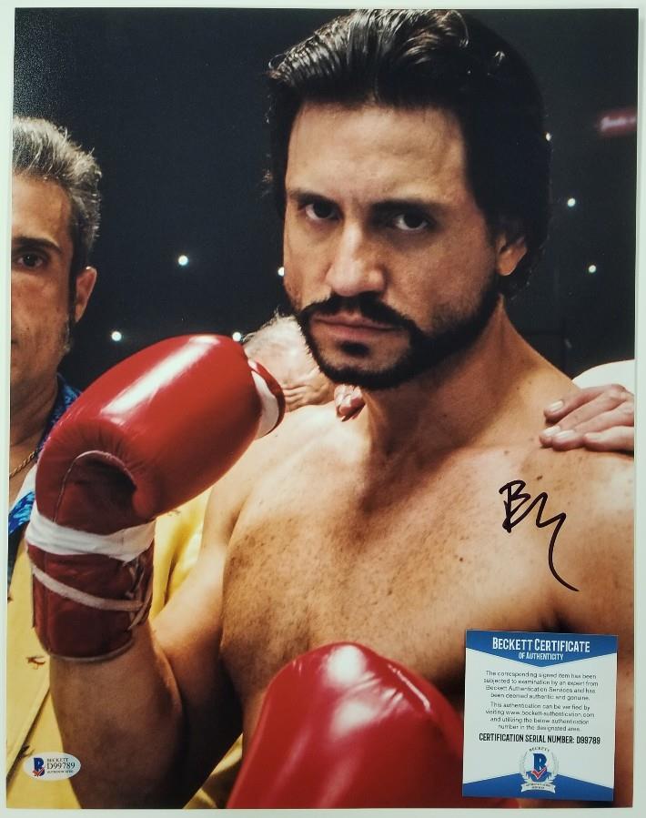 EDGAR RAMIREZ Signed 11x14 Photo HANDS OF STONE Auto ~ Beckett BAS COA