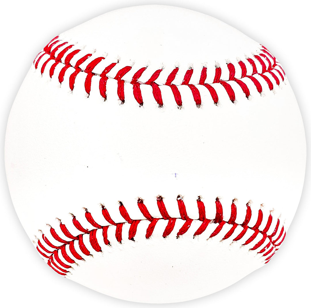 Cristian Javier Signed Official 2022 WS Logo MLB Baseball Astros Beckett Witness