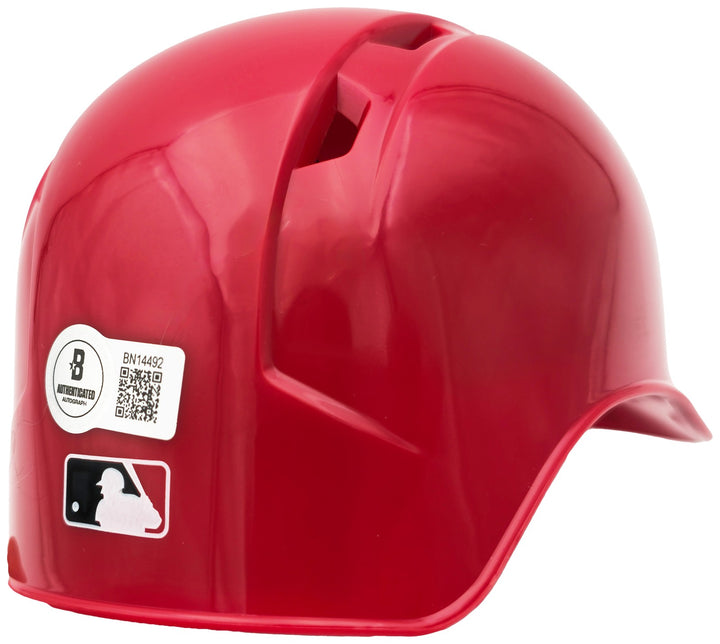 Elly De La Cruz Signed Cincinnati Reds Red Mini Helmet Beckett