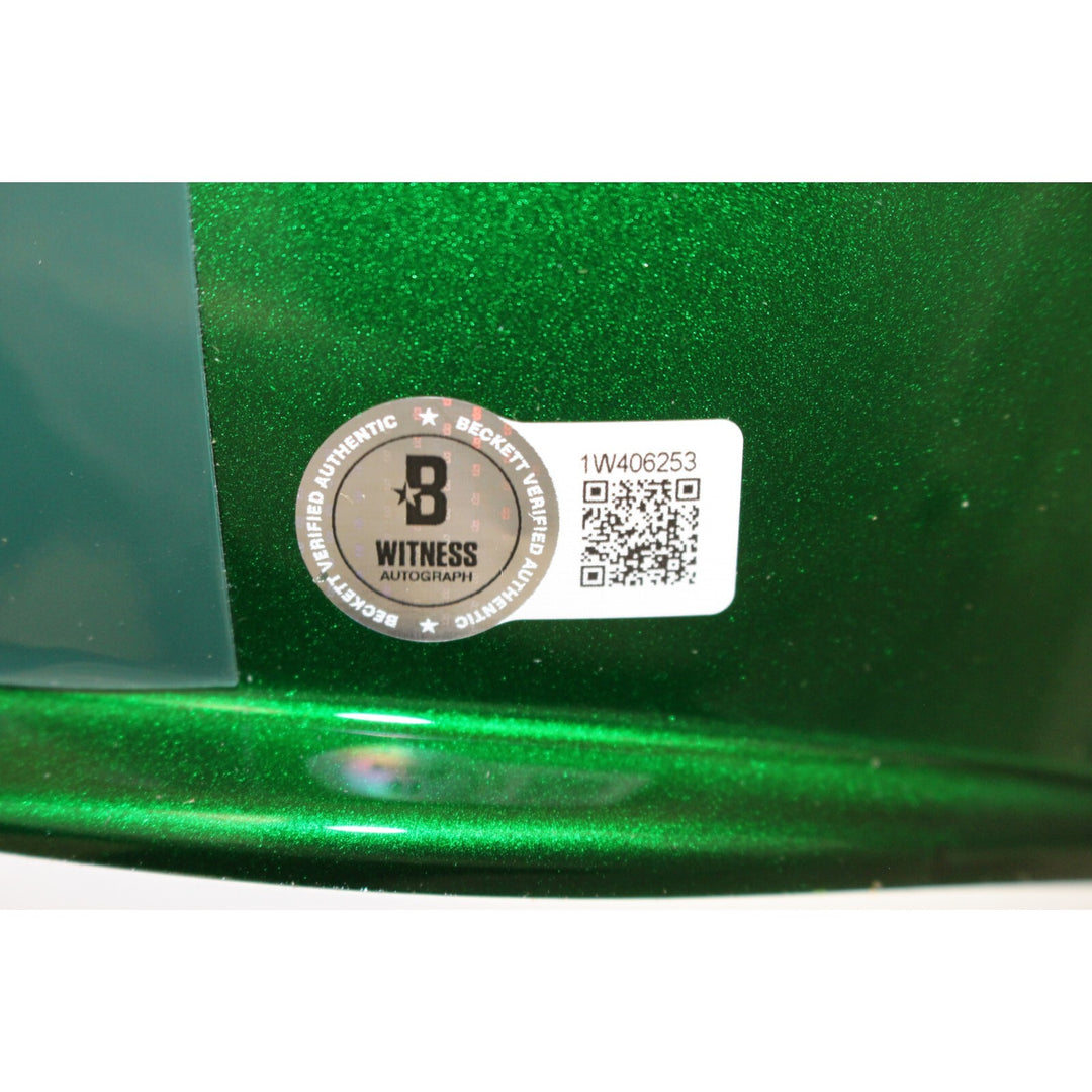 Aaron Jones Autographed Green Bay Packers F/S Flash Helmet Beckett 43841