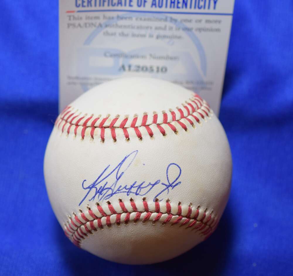 Ken Griffey Jr PSA DNA Coa Autograph American League OAL Signed Baseball