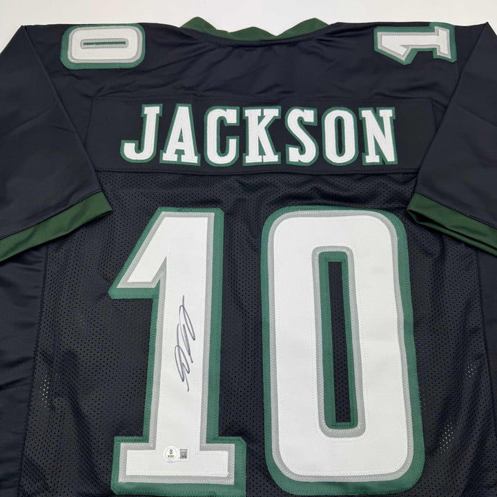 Autographed/Signed DESEAN JACKSON Philadelphia Black Football Jersey PSA/DNA COA