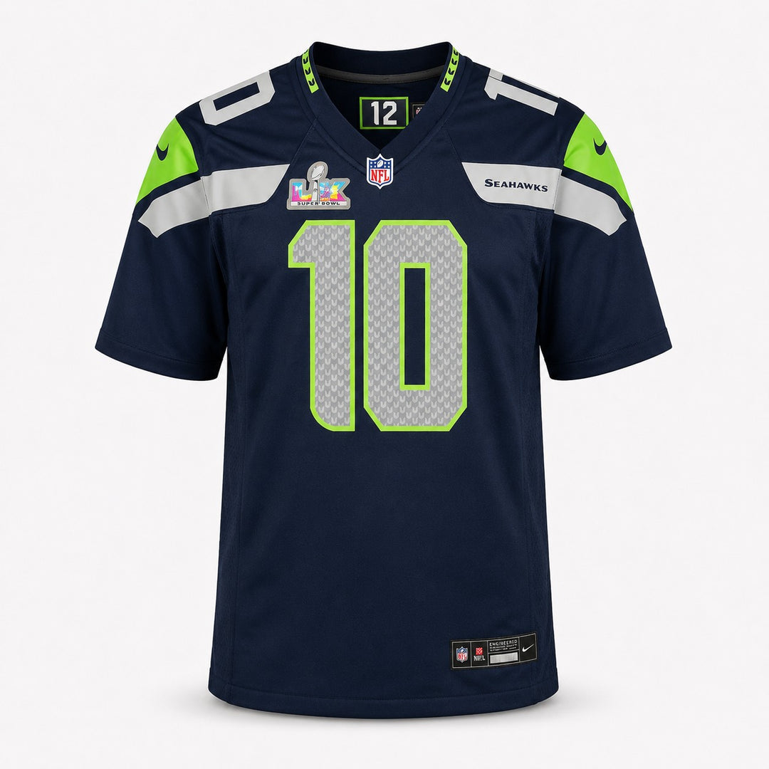 Seahawks Cooper Kupp Signed Blue Nike SB LX Patch Jersey Size XL Fanatics Holo